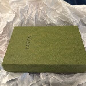Gucci mini box w dust bag 6.5x4.5x1.5